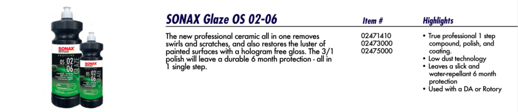 Sonax Glaze 02-06