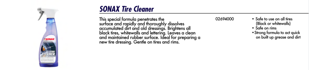 Sonax Tire Cleaner