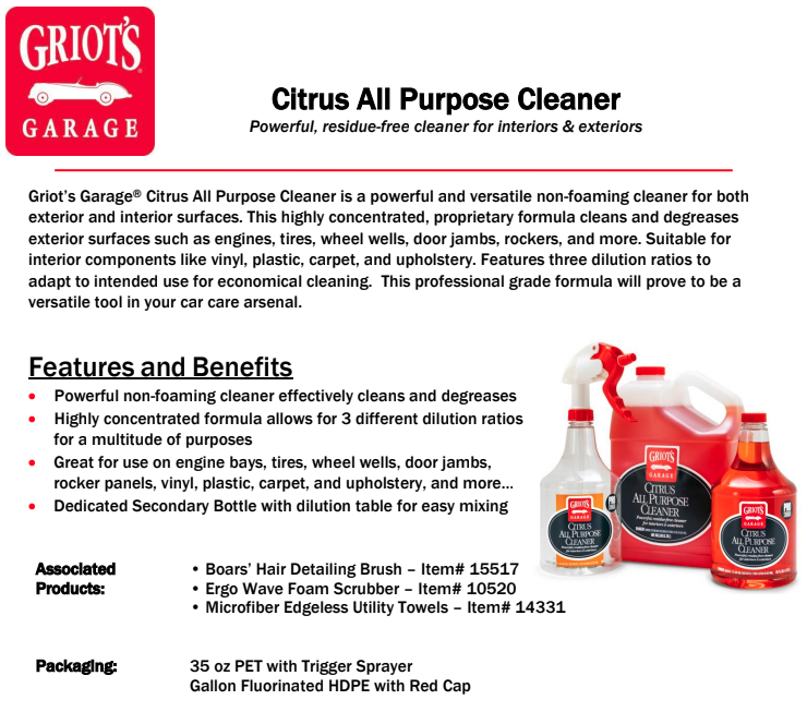 Citrus All Purpose Cleaner