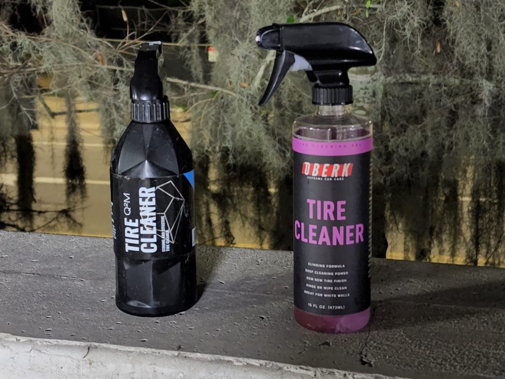 Gyeon Tire Cleaner vs Oberk Tire Cleaner