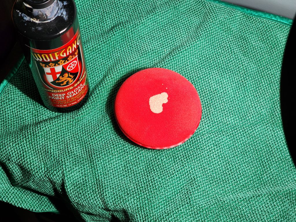 Wolfgang Deep Gloss Paint Sealant and Foam Applicator