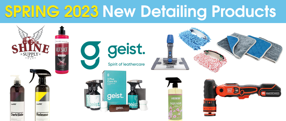 Spring 2023 Detailing Products
