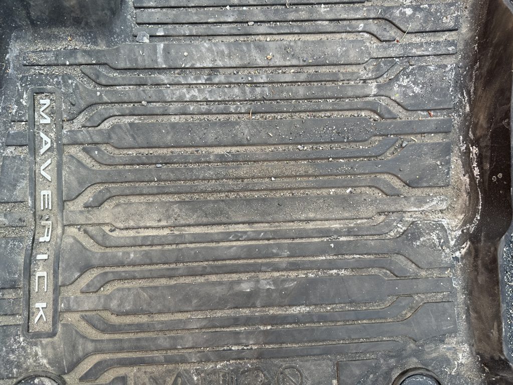 Dirty Floor Mats Close Up
