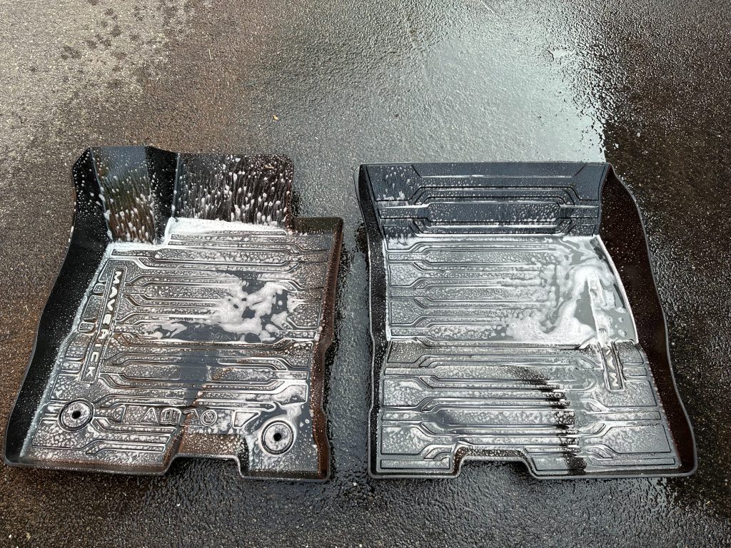 Mats Sprayed with Gtechniq APC