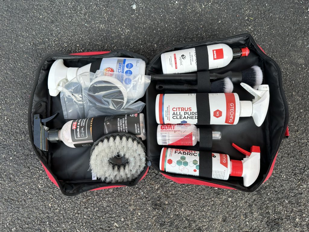 Gtechniq Branded Kit Bag Fully Open
