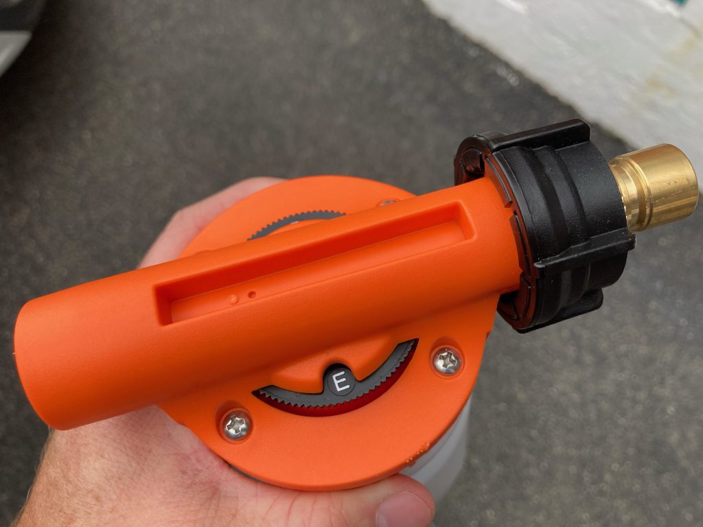 Gilmour Foamaster Setting E