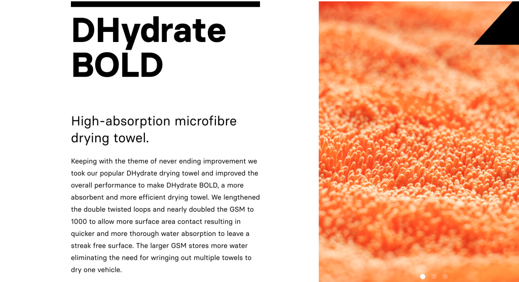 CarPro DHydrate Bold