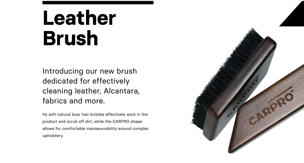 CarPro Leather Brush