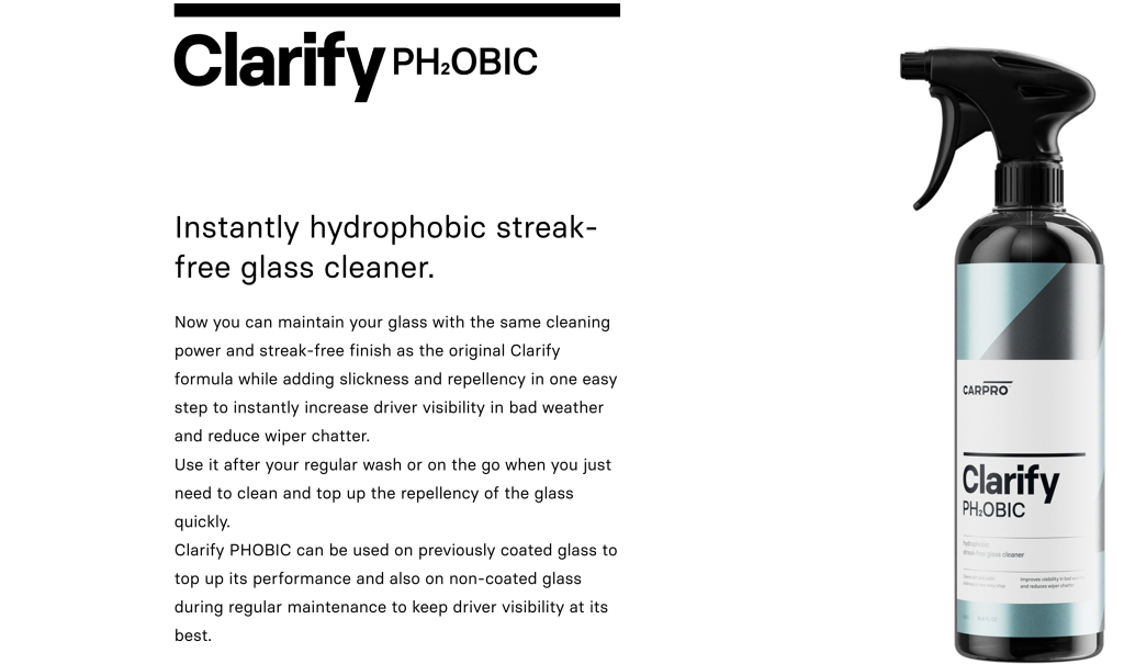 CarPro PH2OBIC