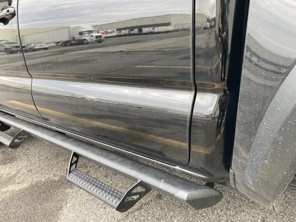 Lower Panels Before Cleaning