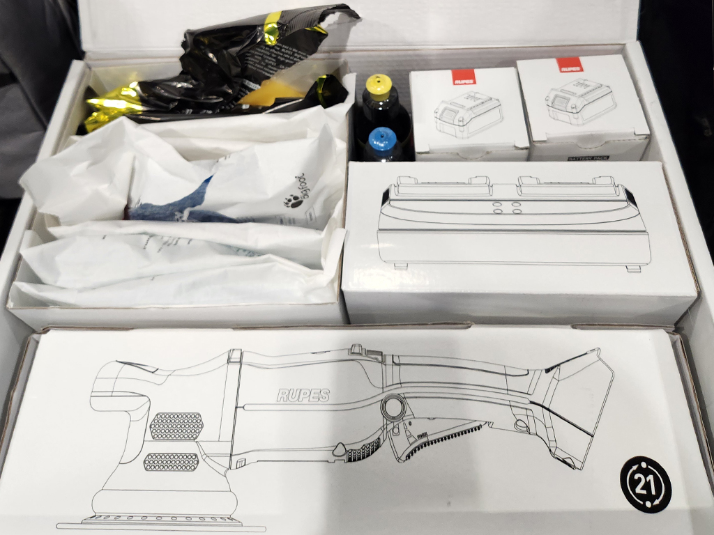 Mobile Tech Expo MTE 2024 - Rupes HLR21 Kit Package