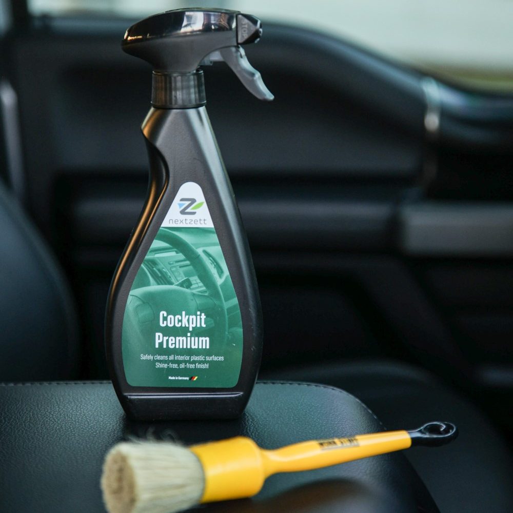 Cockpit Premium Interior Cleaner with detailing brush