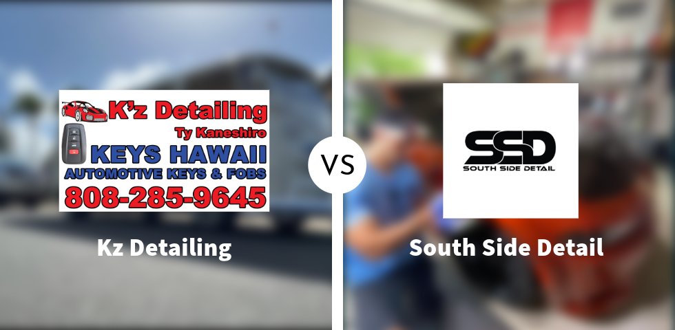 Kz Detailing vs South Side Detail