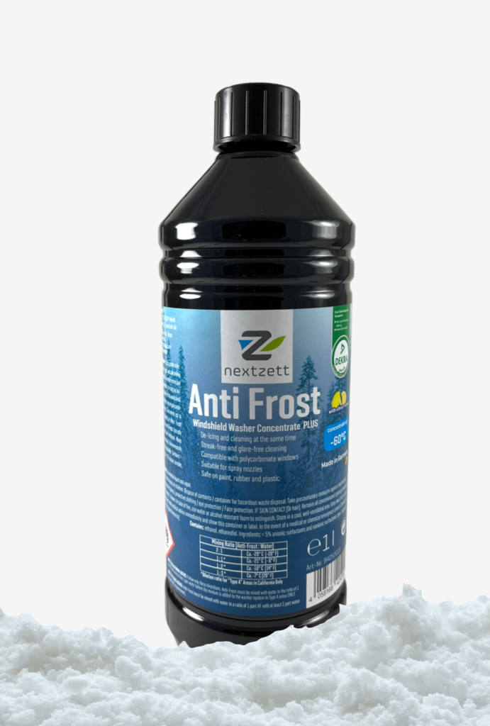 Nextzett Anti Frost Winter Washer Fluid Concentrate De-Icer Wiper Fluid Removes Ice, Frost