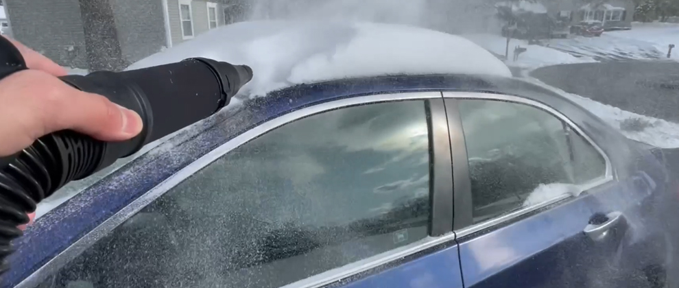 Blo Car Dryer Snow Removal