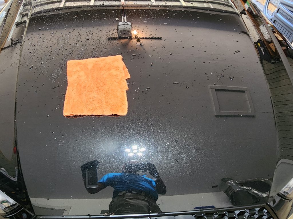 detailed dried car