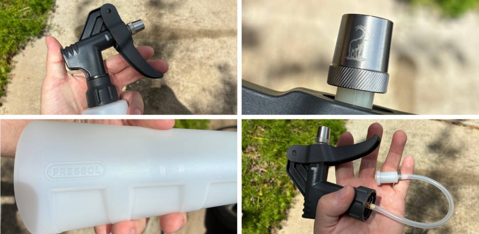 Pressol ProSeries Double Action Sprayer Multiple Shots