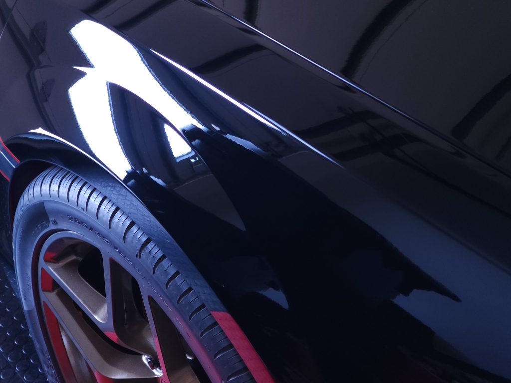 black paint