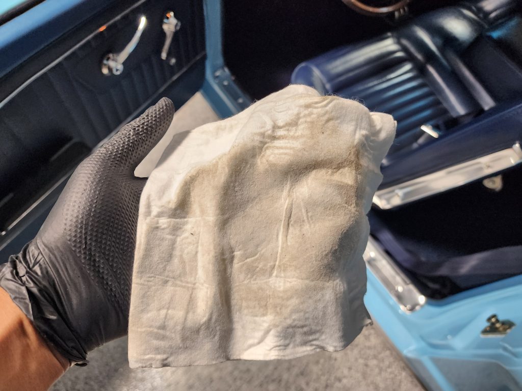dirty towel