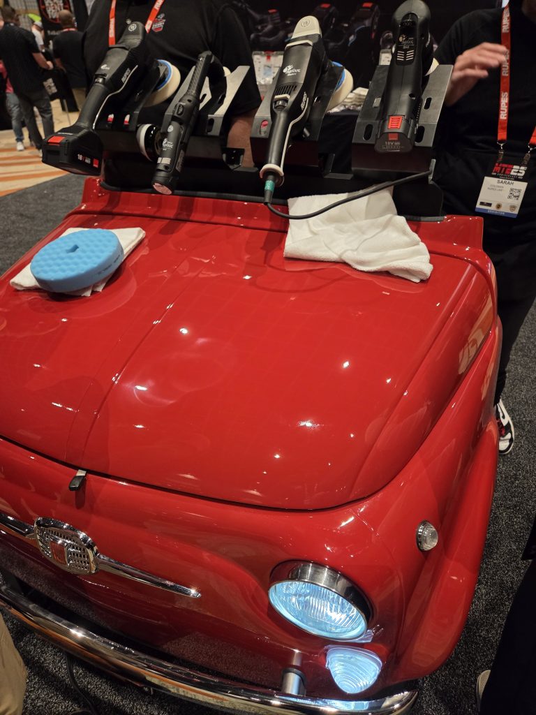 Rupes Booth Car to Polish