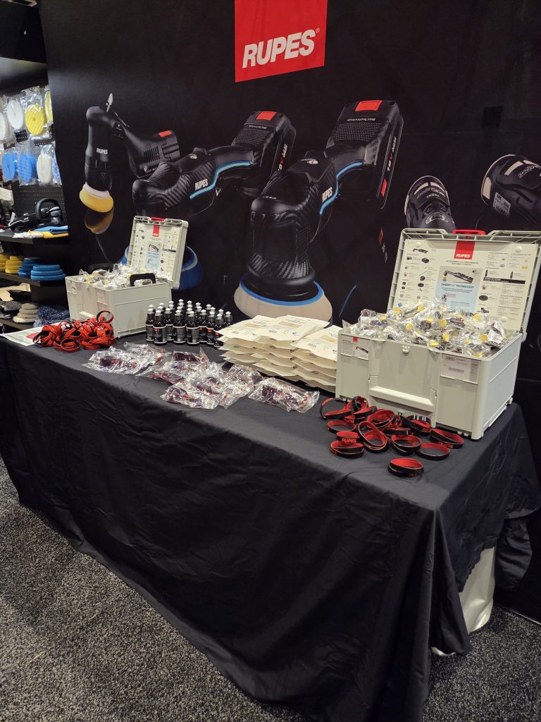 Rupes Booth Swag