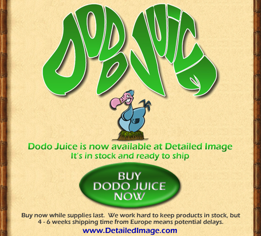 Dodo Juice In Stock Newsletter Dodo Juice In Stock Newsletter