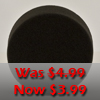 Lake Country 4″ Black Finishing Pad