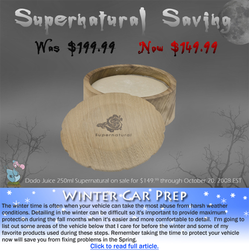 Supernatural Wax Saving Supernatural Wax Saving
