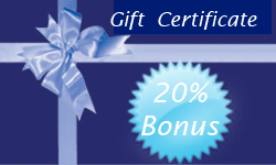 20% Gift Card Bonus