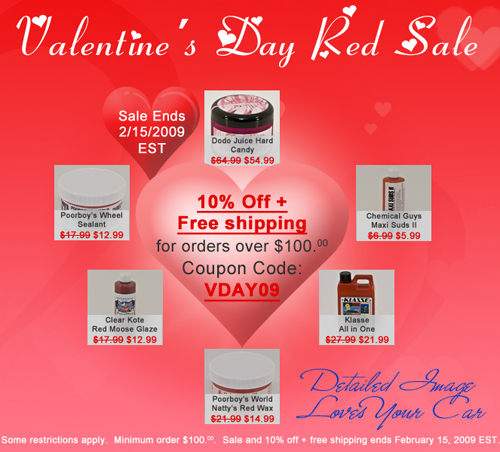 Valentine’s Day Red Sale Valentine’s Day Red Sale