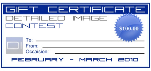 Detailed Image Gift Certificate