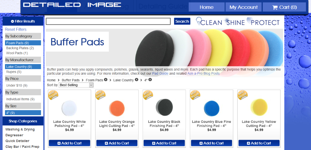 Filtering Pads