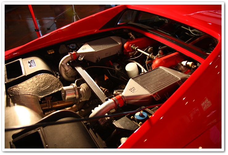Engine bay of a 1985 Ferrari 288 GTO cleaned with Optimum No Rinse Engine bay of a 1985 Ferrari 288 GTO cleaned with Optimum No Rinse