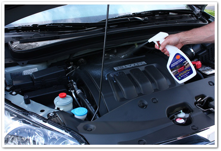 Protecting your engine bay with 303 Aerospace Protectant Protecting your engine bay with 303 Aerospace Protectant