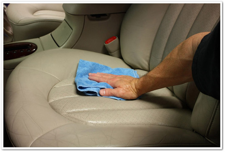 Removing Prestine Clean from leather seats Removing Prestine Clean from leather seats