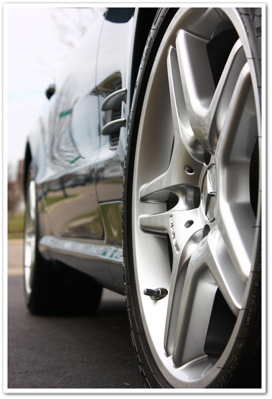 Finished and cleaned AMG Mercedes wheel photo Finished and cleaned AMG Mercedes wheel photo