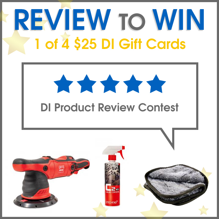 Review to Win 1 of 4 $25 DI Gift Cards - Product Review Contest 