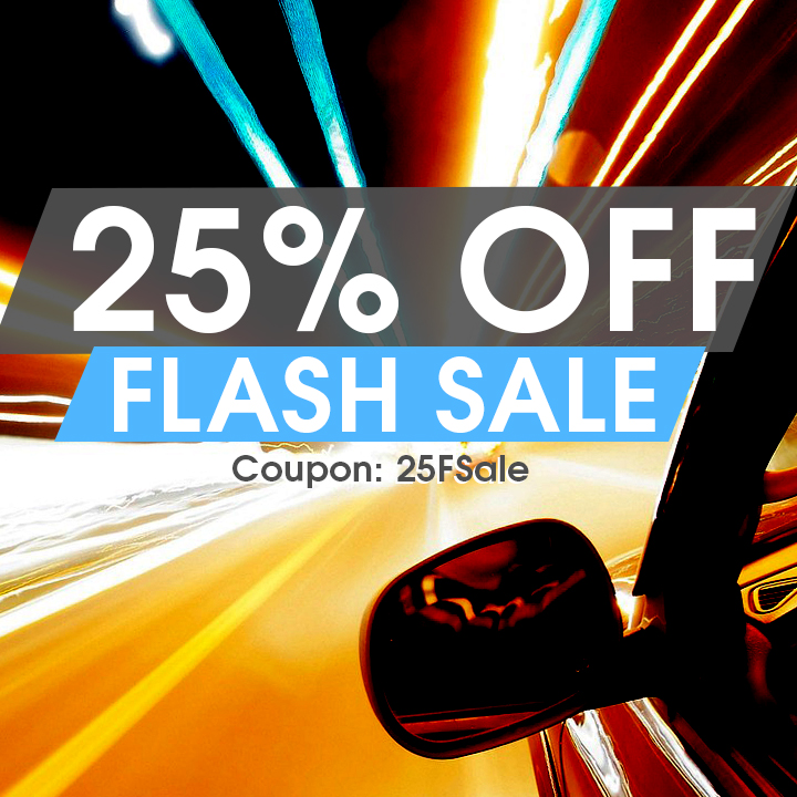25% Off Flash Sale - Coupon 25FSale