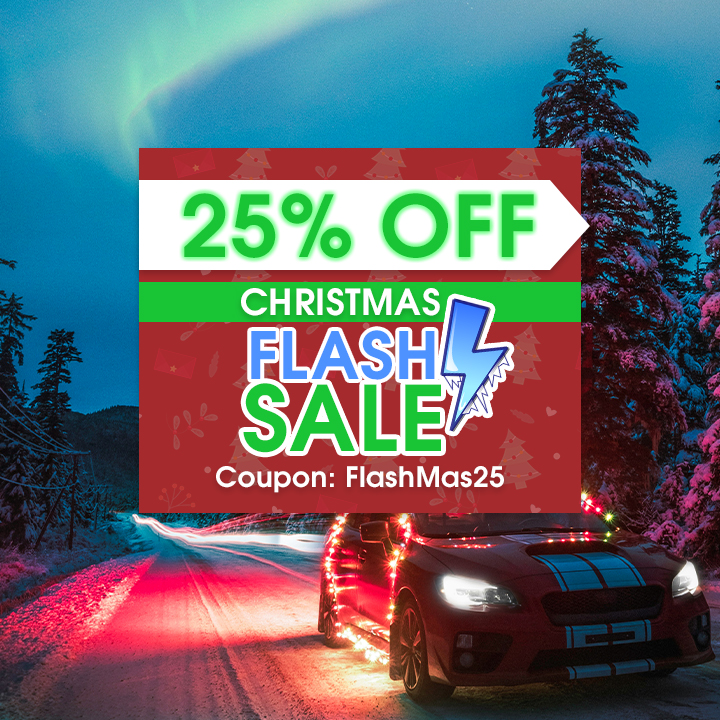 25% Off Christmas Flash Sale - Coupon FlashMas25