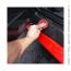 Lake Country Red Foam Applicator Pad used on carbon fiber