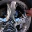 Mini EZ Detail brush used to clean brake calipers