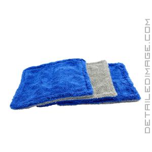 Autofiber Amphibian Drying Towel Blue and Gray - 8" x 8" 3 pack