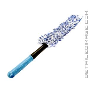 Autofiber Barrel Blade Wheel Brush with Plush Microfiber Cover