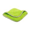 Autofiber Double Flip Rinseless Car Wash Towel Green - 8" x 8"