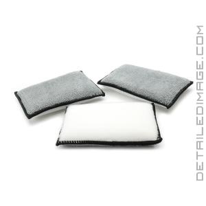 Autofiber Scrub Ninja Scrubber Sponge 3 pack White and Grey - 5"x3.5"
