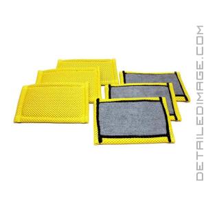 Autofiber Skinny Scrubber Leather and Interior Sponge 6 pack - 6"x4"