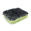 Autofiber Wash Monster Plush Car Wash Pad Green & Black - 10" x 8"