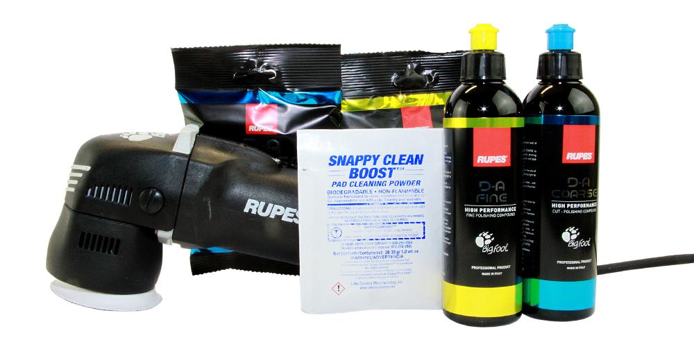 Rupes BigFoot Polisher Mini and Polish Kit