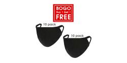 Buy 1 Get 1 Free Face Mask Cotton Reusable 10 pack
