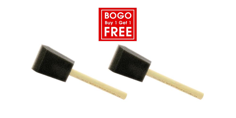 DI Brushes Buy 1 Get 1 Free Foam Brush